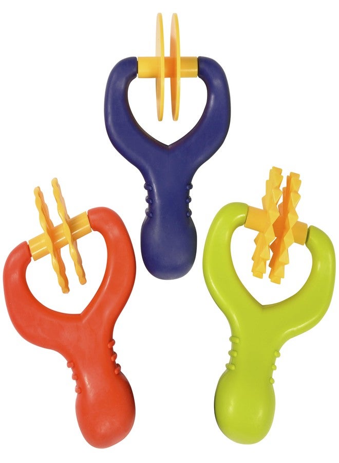 Ready 2 Learn Chunky Dough Strip Cutters - 3 Patterns - Plastic Dough Cutters for Kids - Toddler Art Supplies - Clay Tools for Kids - Image 1